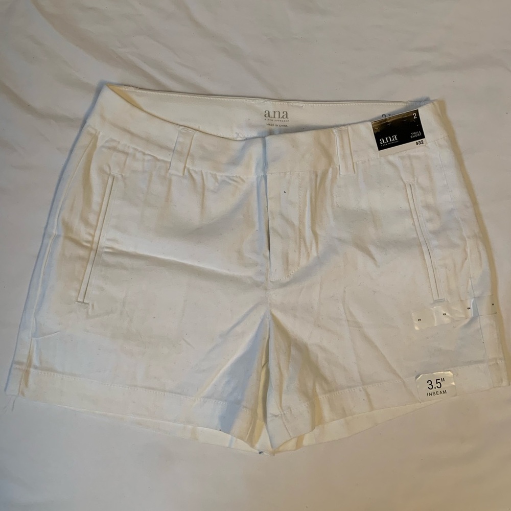 White twill a.n.a. shorts new with tags